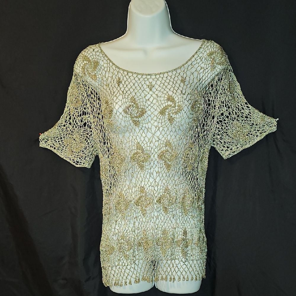 Unbranded Sparkly Gold Topper